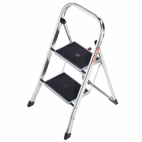 HAILO K30 Aluminium Klapptritt, Tritt, Haushalt, Leiter, Klappleiter