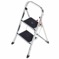 HAILO K30 Aluminium Klapptritt, Tritt, Haushalt, Leiter,...