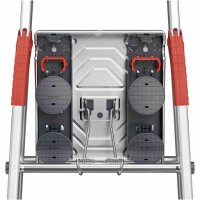 HAILO Wechselfuß Set EasyClix Garden Leiter Zubehör Kombileiter, L