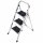 HAILO K30 Aluminium Klapptritt, Trittleiter, Haushaltsleiter 3 Stufen