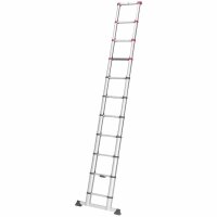 HAILO FlexLine Sicherheits-Teleskopleiter Anlegeleiter...