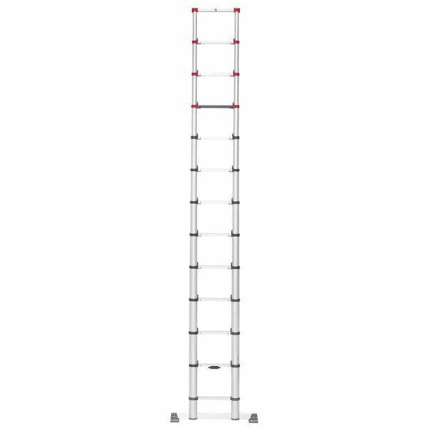HAILO FlexLine Sicherheits Teleskopleiter Anlegeleiter Aluleiter 13 Sprossen