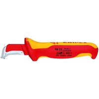KNIPEX 0303029 Kabelmesser, 50mm, Hakenform, Kunststoff,...