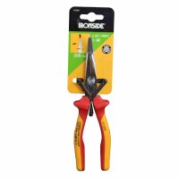 IRONSIDE 121266 VDE-Flachrundzange 200mm 45° geprüft bis 1000V