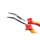IRONSIDE 121266 VDE-Flachrundzange 200mm 45° geprüft bis 1000V