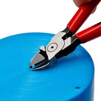 KNIPEX Seitenschneider L140mm, pol., plast.