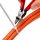 KNIPEX Seitenschneider L140mm, pol., plast.