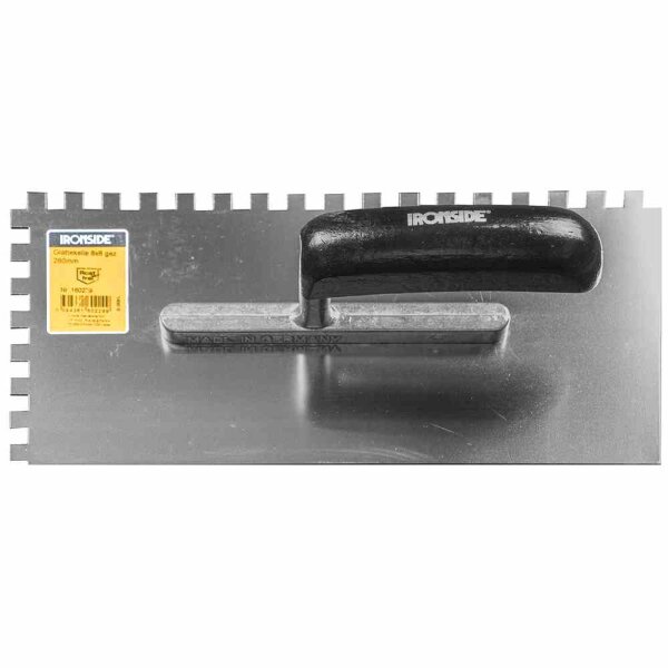 IRONSIDE 160229 Glättek.gez.8x8mm rfr. rostfrei