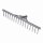 SIENA GARDEN Aluminium-Rechen 16 Zinken Arbeitsbreite 62 cm