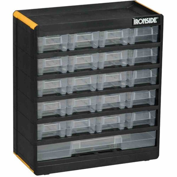 IRONSIDE 191210 Klarsicht-Magazin 21Laden 300x135x335mm PVC