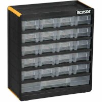 IRONSIDE 191210 Klarsicht-Magazin 21Laden 300x135x335mm PVC