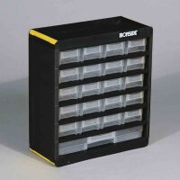 IRONSIDE 191210 Klarsicht-Magazin 21Laden 300x135x335mm PVC