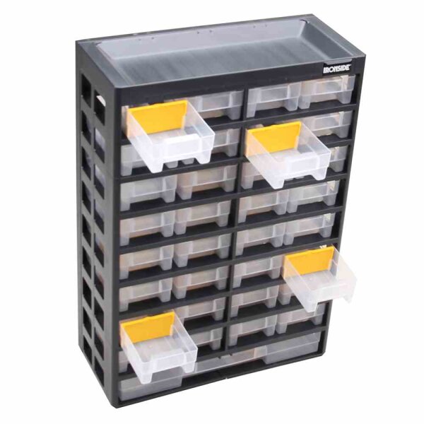 IRONSIDE Klarsicht-Magazin 33 Laden 300 x 135 x 435 mm PVC