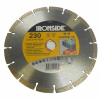 IRONSIDE 241003 Diamant - Trennscheibe 115mm 2,0/7mm...