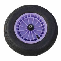 FORT Ersatzrad Lavendel Rad Schubkarre Gartenkarre...