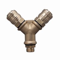 METABO Druckluftverteiler 2-leitig