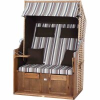 TRENDY BY DEVRIES Strandkorb Trend 10+, Stoff 741 PE...
