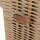 TRENDY BY DEVRIES Strandkorb Trend 10+, Stoff 741 PE natur, Akazie FSC 100%