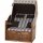 TRENDY BY DEVRIES Strandkorb Trend 10+, Stoff 741 PE natur, Akazie FSC 100%