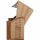 TRENDY BY DEVRIES Strandkorb Trend 10+, Stoff 741 PE natur, Akazie FSC 100%