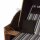 TRENDY BY DEVRIES Strandkorb Trend 10+, Stoff 741 PE natur, Akazie FSC 100%