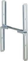 ALBA 12076 Blumenkastenhalter H-Form vz.,für Mauern,