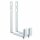 ALBA 27748 Blumenkastenhalter f.die Wandmontage, vz. 2er Set