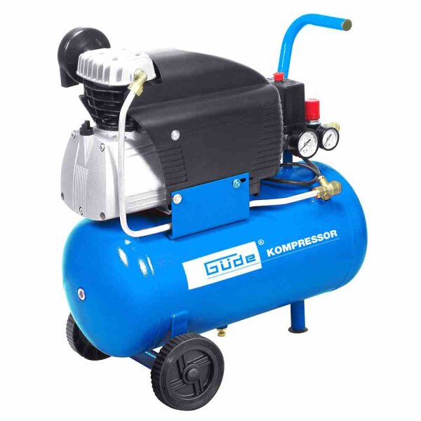 GÜDE 50113 Kompressor 231/10/24 Ölschmierung Druckluftkompressor 1,5kW 10bar 24L