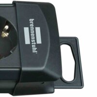 BRENNENSTUHL Premium-Line Steckdosenleiste 6-fach schwarz 3m H05VV-F 3G1,5