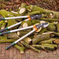 SIENA GARDEN Getriebe Amboss Astschere CL2740 aus Aluminium