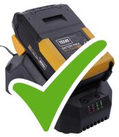 TEXAS PHX2000 Akku Hochheckenschere Heckenschere 20V inkl Akku und Ladegerät
