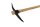 SIENA GARDEN Kreuzhacke 3,5kg m.Stiel 950mm, Esche FSC 100%