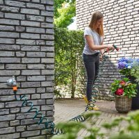 SIENA GARDEN Spiralschlauchset 10m mit Comfort Multibrause