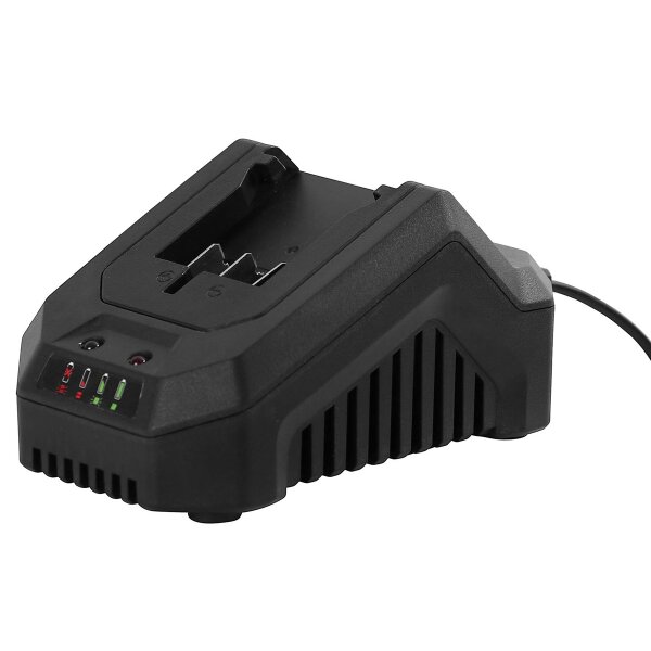 TEXAS Schnellladegerät Ladegerät Systemladegerät für 20 Volt Akkuserie 90063242