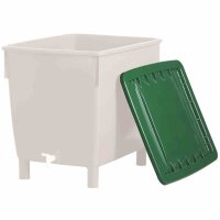 GARANTIA Deckel für Regentonne rechteckig 210 Liter,...