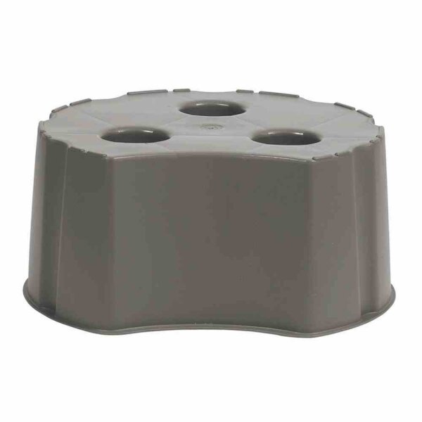 GARANTIA Unterstand Tonne, Sockel, für Regentonne Lanzarote 300L rund, graphit
