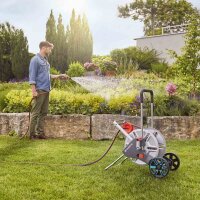 GARDENA Schlauchwagen AquaRoll M Easy Metall Set