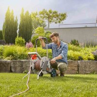 GARDENA Schlauchwagen AquaRoll M Easy Metall Set