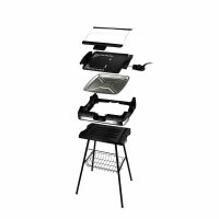 CLOER 6720 Barbecue-Grill       6720 m. Standfuß u. Glasdeckel