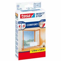 TESA 559142000 Fliegengitter für Fenster weiß...
