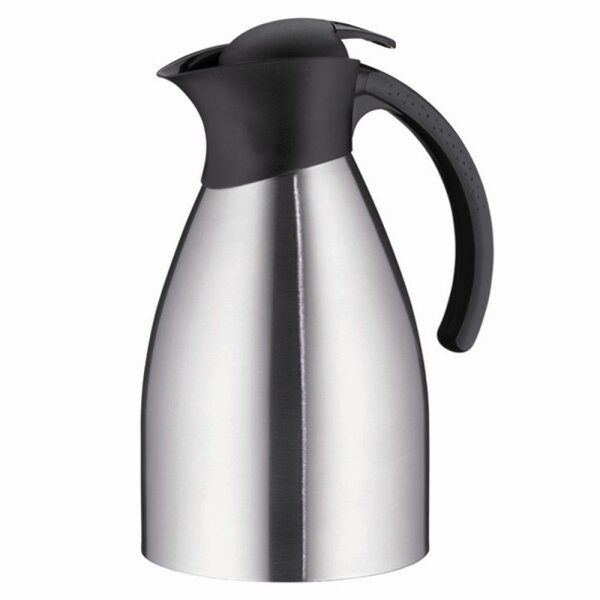 ALFI Isolierkanne - Thermokanne Bono, Edelstahl mattiert 1,5 l