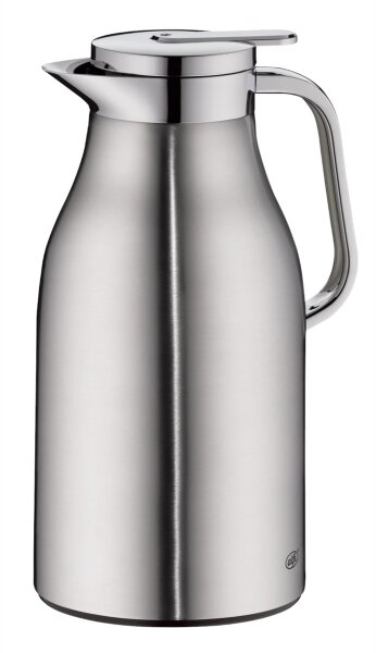 ALFI Isolierkanne SKYLINE 1,5l Edelstahl matt Thermokanne bis zu 24 h
