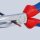 KNIPEX Telefonzange 200mm geb isol 2Komp