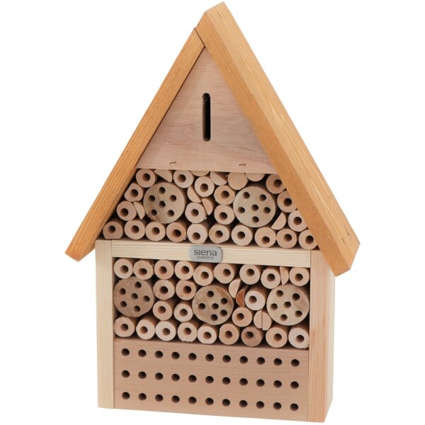 SIENA GARDEN Bienen- und Schmetterlingshaus Prag Maße: 26x9x38 cm, Kiefernholz