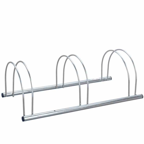 MOTTEZ Fahrradständer 3-Plätze 720 x 330 x 250 mm, Radständer, Velohalter