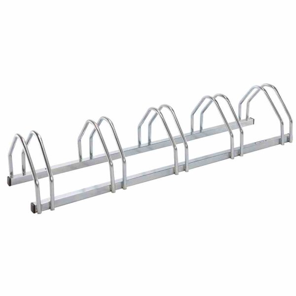 MOTTEZ Fahrradständer 5-Plätze 1333 x 330 x 260 mm Radständer, Velohalter