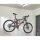 MOTTEZ Fahrradwandhalter für 2-Räder 520 x 440 x 300 mm Fahrradständer, Rot