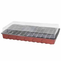 SIENA GARDEN Anzuchthaus XL 545x280x65 mm mit Topfplatte...