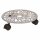 WAGNER MultiRoller Pflanzenroller Antik weiß Doppel-Rolle 50kg rund 29cm 20092301
