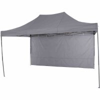 SIENA GARDEN Allrounder Pavillon Faltpavillon 300 x 450 cm rechteckig grau